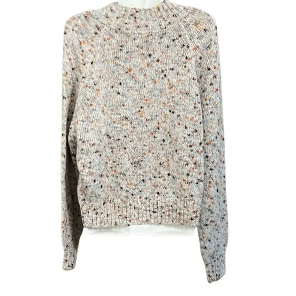 Steve‎ Madden Jillian Sweater Size XL Wool Alpaca Blend Grey Marl Preppy NWT
